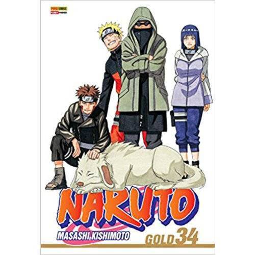 Tamanhos, Medidas e Dimensões do produto Naruto Gold - Vol. 34
