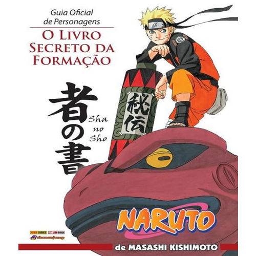 Tamanhos, Medidas e Dimensões do produto Naruto Guia Oficial de Personagens - o Livro Secreto da Formacao