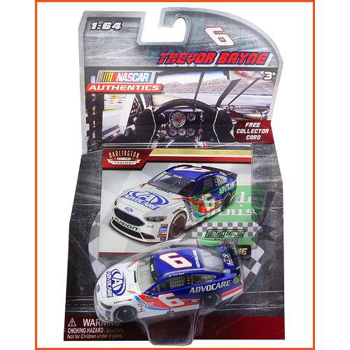 Tamanhos, Medidas e Dimensões do produto Nascar Ford Fusion Trevor Bayne 6 2016 Advocare - Escala 1/64