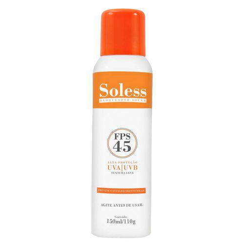 Tamanhos, Medidas e Dimensões do produto Natupele Soless Bloqueador Solar Aerosol Fps45 - 150ml