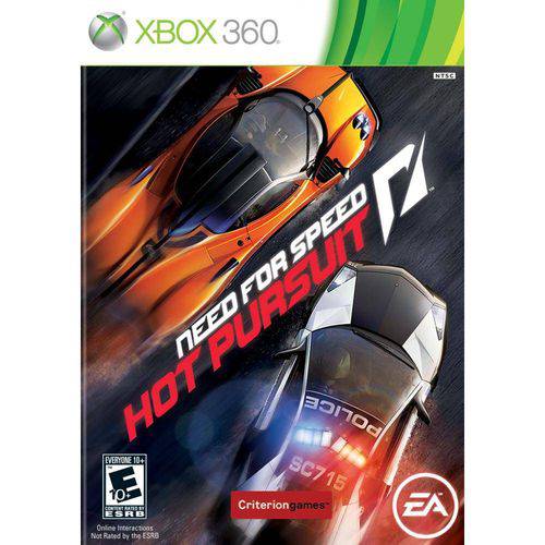 Tamanhos, Medidas e Dimensões do produto Need For Speed: Hot Pursuit - Xbox 360