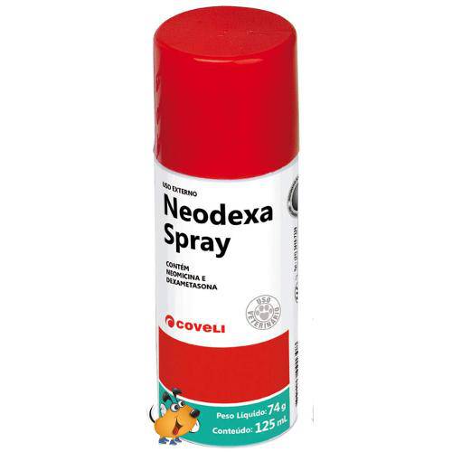 Tamanhos, Medidas e Dimensões do produto Neodexa Spray Coveli 74 Gr
