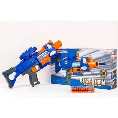 Tamanhos, Medidas e Dimensões do produto Nerf Blaze Strom Lançador Operado por Bateria