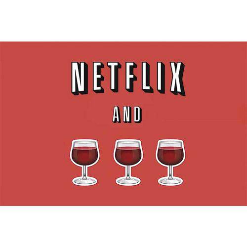 Tamanhos, Medidas e Dimensões do produto Netflix And Wine