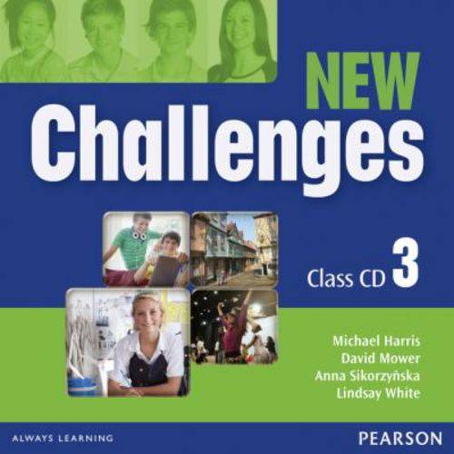 Tamanhos, Medidas e Dimensões do produto New Challenges 3 - Class Audio Cd - Second Edition - Pearson - Elt