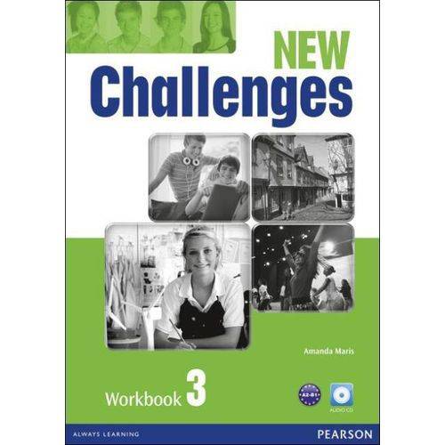 Tamanhos, Medidas e Dimensões do produto New Challenges - Level 3 - Workbook - With Audio CD