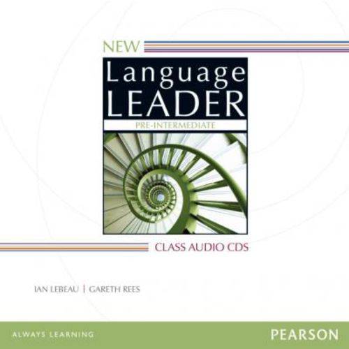 Tamanhos, Medidas e Dimensões do produto New Language Leader Pre-intermediate - Class Audio Cd - Second Edition - Pearson - Elt