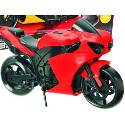 Tamanhos, Medidas e Dimensões do produto New Moto 1000 - Bs Toys - Moto Street 189 Verde