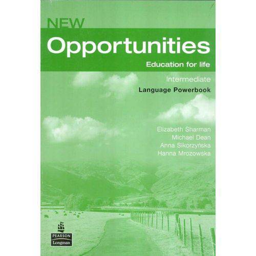 Tamanhos, Medidas e Dimensões do produto New Opportunities Intermediate Language Powerbook