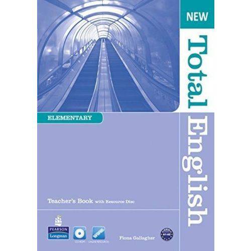 Tamanhos, Medidas e Dimensões do produto New Total English Elementary - Teacher's Book With Resource Disc - 2nd Edition