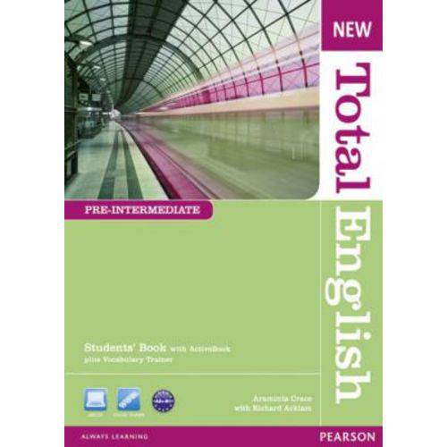 Tamanhos, Medidas e Dimensões do produto New Total English - Pre-Intermediate - Student'S Book With Active Book Cd-Rom - Second Edition