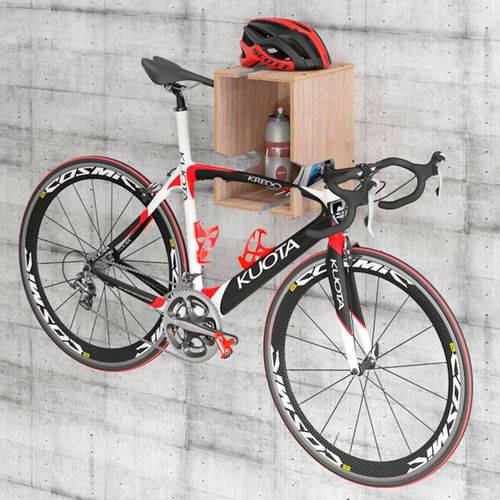Tamanhos, Medidas e Dimensões do produto Nicho Organizador para Bicicleta Easy– Be Mobiliário - Natural