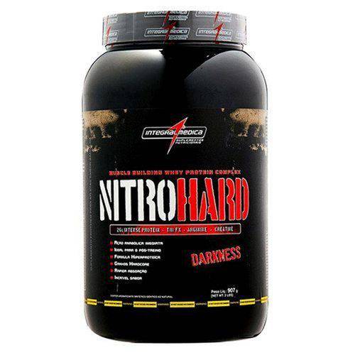 Tamanhos, Medidas e Dimensões do produto Nitro Hard Darkness - Chocolate 907g - Integralmédica