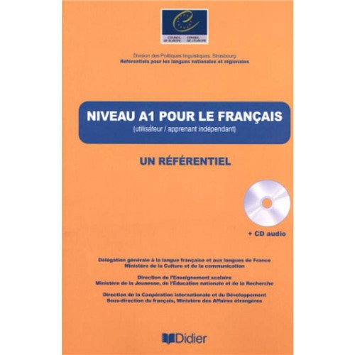 Tamanhos, Medidas e Dimensões do produto Niveau A1 Pour Le Francais - Un Referentiel Avec Cd