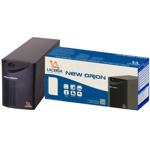 Tamanhos, Medidas e Dimensões do produto Nobreak Lacerda Ups New Orion 1600VA CEB Bivolt 6 S115V Tomadas