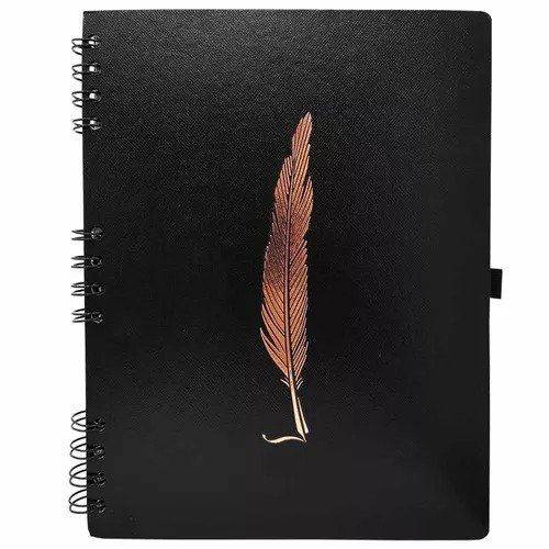 Tamanhos, Medidas e Dimensões do produto Noir Caderno 177 Pena