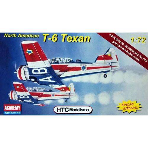 Tamanhos, Medidas e Dimensões do produto North American T-6 Texan - 1/72 - HTC 72004