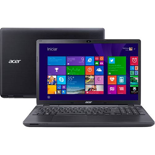 Tamanhos, Medidas e Dimensões do produto Notebook Acer E5-511-C7NE Intel Quad Core 4GB 500GB Tela LED 15.6'' Windows 8.1 - Preto