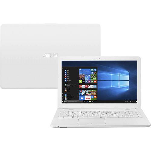 Tamanhos, Medidas e Dimensões do produto Notebook Asus Vivobook Max X541NA-GO472T Intel Celeron Quad Core 4GB 500GB Tela LED 15,6" Windows - 10 Branco