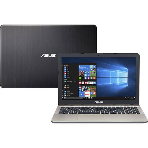 Tamanhos, Medidas e Dimensões do produto Notebook Asus Vivobook Max X541NA-GO473T Intel Celeron Quad Core 4GB 500GB Tela LED 15,6" Windows 10 - Preto