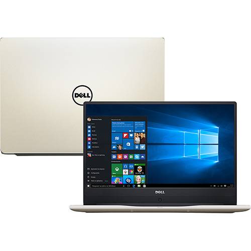 Tamanhos, Medidas e Dimensões do produto Notebook Dell Inspiron I14-7472-A20G Intel Core I7 8GB (GeForce MX150 com 4GB) 1TB Tela Full HD 14" Windows 10 - Dourado