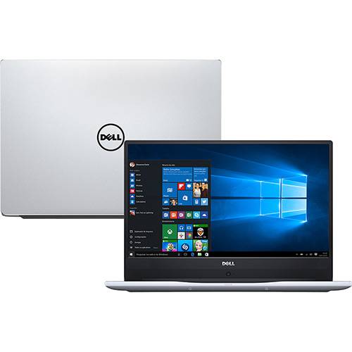 Tamanhos, Medidas e Dimensões do produto Notebook Dell Inspiron I14-7472-A10S Intel Core I5 8GB (GeForce MX150 com 4GB) 1TB Tela Full HD 14" Windows 10 - Prata