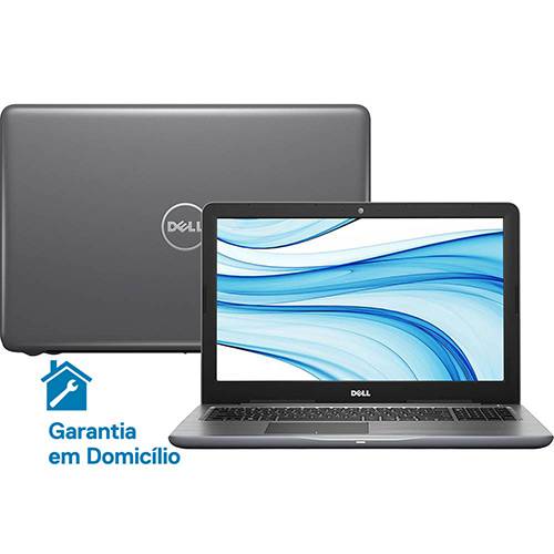 Tamanhos, Medidas e Dimensões do produto Notebook Dell Inspiron I15-5567-D40C Intel Core I7 8GB (AMD Radeon R7 M445 de 4GB) 1TB Tela LED 15,6" Linux - Cinza