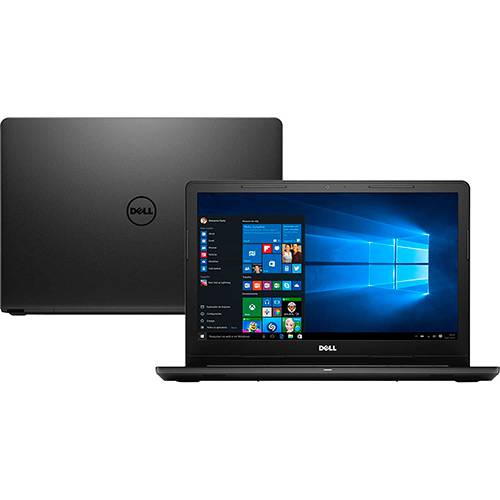 Tamanhos, Medidas e Dimensões do produto Notebook Dell Inspiron I15-3567-A50P Intel Core I7 8GB 2TB Tela LED 15,6" Windows 10 - Preto