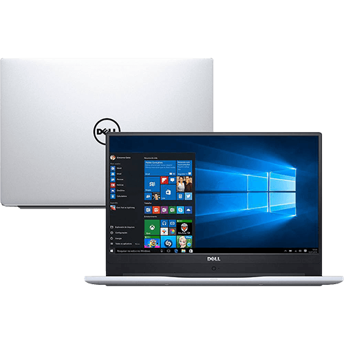 Tamanhos, Medidas e Dimensões do produto Notebook Dell Inspiron I15-7572-A30S Intel Core 8ª I7 16GB (GeForce MX150 com 4GB) 1TB 128GB SSD Tela Full HD 15,6" Windows 10 - Prata