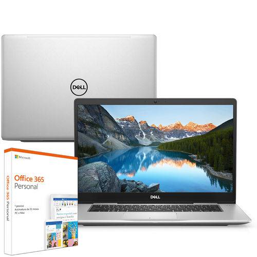 Tamanhos, Medidas e Dimensões do produto Notebook Dell Inspiron Ultrafino I15-7580-m10f 8ª Geração Intel Core I5 8gb 1tb Placa de Vídeo Fhd 15.6" Windows 10 Office 365 Mcafee