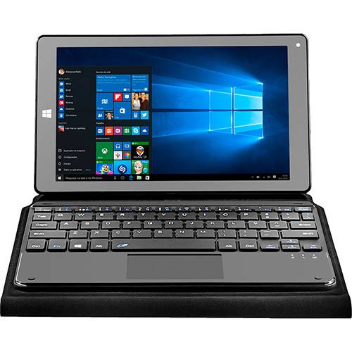 Tamanhos, Medidas e Dimensões do produto Notebook 2 em 1 M8W Intel Quad Core 1GB 16GB LED 8,9 W10 Preto - Multilaser
