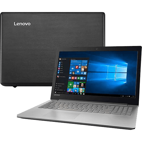 Tamanhos, Medidas e Dimensões do produto Notebook Ideapad 320 Intel Celeron 4GB 1TB 15.6" W10 Preto - Lenovo