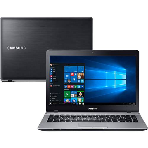 Tamanhos, Medidas e Dimensões do produto Notebook Samsung Essentials Intel Dual Core 4GB 500GB Tela LED HD 14" Windows 10 - Preto