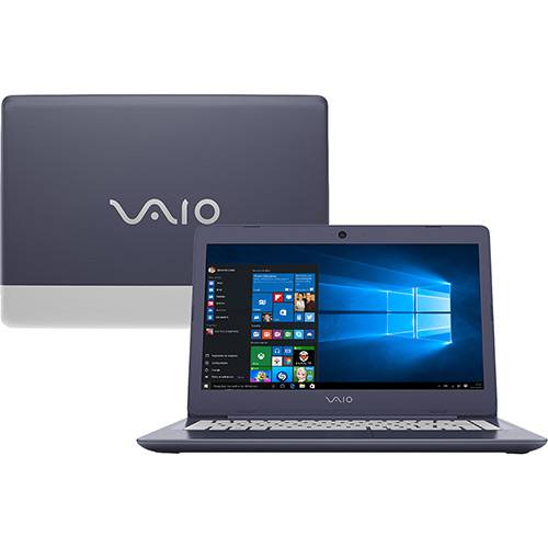Tamanhos, Medidas e Dimensões do produto Notebook VAIO C14 VJC141F11X Intel Core I3 4GB 128SSD Tela LCD 14" Windows 10 - Azul