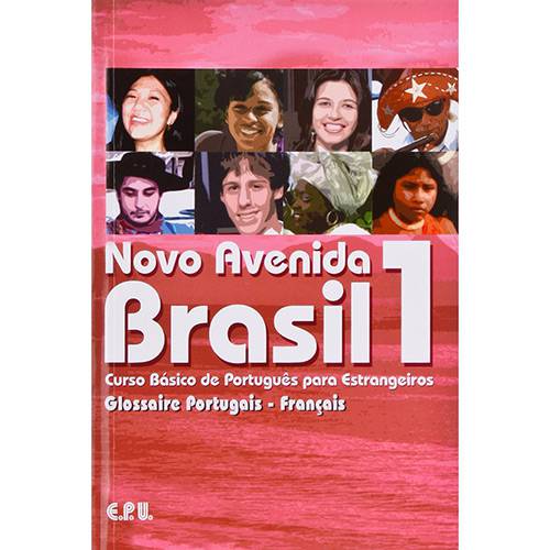 Tamanhos, Medidas e Dimensões do produto Novo Avenida Brasil 1: Curso Básico de Português para Estrangeiros - Glossaire Portugais - Français