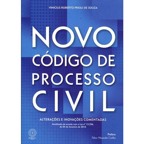 Tamanhos, Medidas e Dimensões do produto Novo Codigo de Processo Civil Alteracoes e Inovaco
