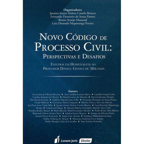 Tamanhos, Medidas e Dimensões do produto Novo Codigo de Processo Civil - Lumen Juris