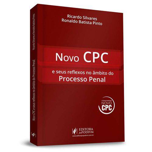 Tamanhos, Medidas e Dimensões do produto Novo Cpc e Seus Reflexos no Ambito do Processo Penal - Juspodivm