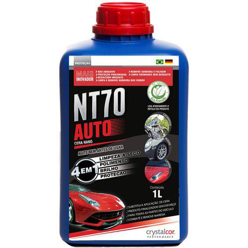Tamanhos, Medidas e Dimensões do produto Nt70 Auto Limpeza a Seco Polimento Brilho e Proteção 1 Litro - Performance Eco