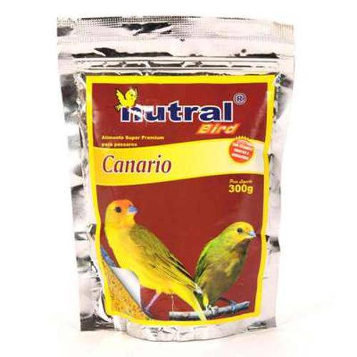 Tamanhos, Medidas e Dimensões do produto Nutral Bird Canário - 300gr