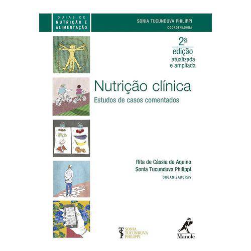 Tamanhos, Medidas e Dimensões do produto Nutrição Clínica: Estudos de Casos Comentados-Nova Edição-2ª