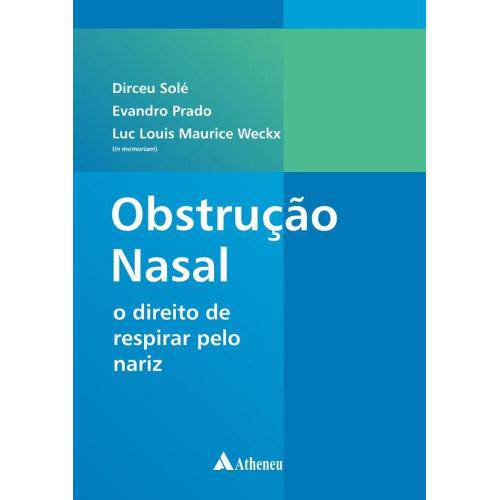 Tamanhos, Medidas e Dimensões do produto Obstrucao Nasal - o Direito de Respirar Pelo Nariz