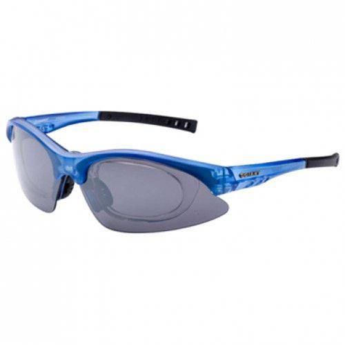 Tamanhos, Medidas e Dimensões do produto Óculos Ciclista Giant Barnett Azul com Lentes Fumê