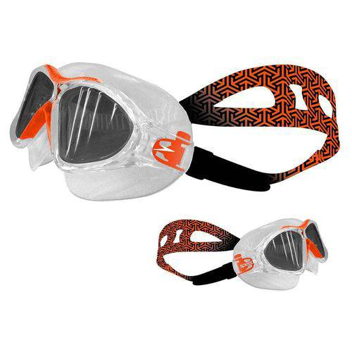 Tamanhos, Medidas e Dimensões do produto Óculos de Natação Omega Swim Mask Laranja - Speedo