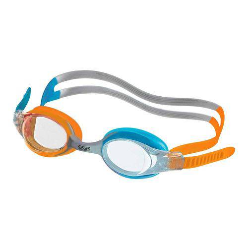 Tamanhos, Medidas e Dimensões do produto Óculos de Natação Quick Junior Laranja/Cristal - Speedo