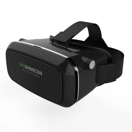 Tamanhos, Medidas e Dimensões do produto Óculos de Realidade Virtual 3d + Controle Bluetooth - Modelo Shinecon 2.0 (cor Preto)
