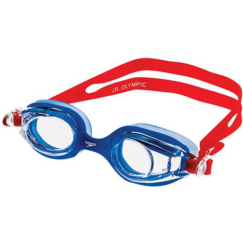 Tamanhos, Medidas e Dimensões do produto Óculos Junior Olympic - Azul/Cristal - Speedo