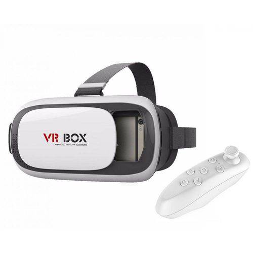 Tamanhos, Medidas e Dimensões do produto Óculos Realidade Virtual 3d com Controle - Vr Box 2.0