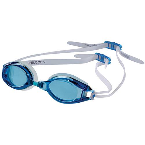 Tamanhos, Medidas e Dimensões do produto Óculos Velocity Transparente/Azul - Speedo
