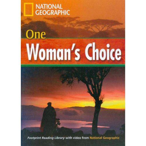 Tamanhos, Medidas e Dimensões do produto One Woman´S Choice - Footprint Reading Library - Intermediate B1 1600 Headwords - American